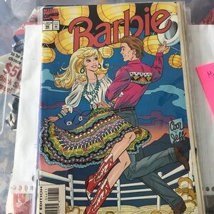 Barbie Comic Book Cover #46— Colorful Vintage Artwork